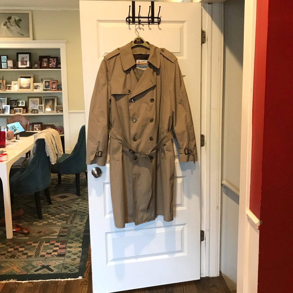 Vintage Trench Coat, London Fog, 46 Long